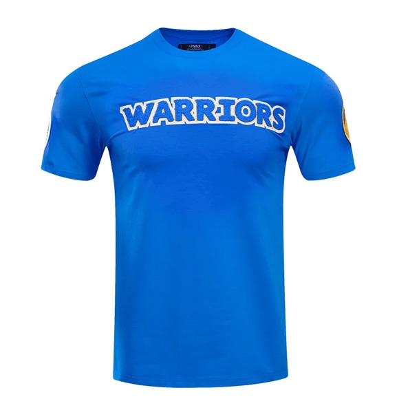 Pro Standard GOLDEN STATE WARRIORS CLASSIC CHENILLE SJ TEE - Picture 3 of 8